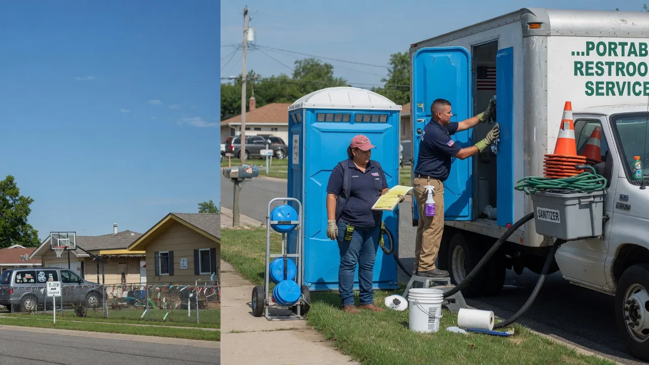 Portable Toilet Rental in Grove City, PA near me